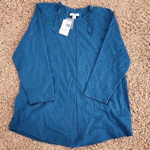 Croft & Barrow Blue Women's Sweater